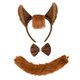 thumbnail image 5 of Diadema de caballo, accesorio fotográfico, para el cabello para carnaval, actuación en escenario, fiesta de cosplay 3 piezas, 5 of 9