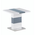 thumbnail image 1 of Canadian Maxwell White and Grey End Table, 1 of 2