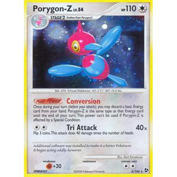 Pokemon Great Encounters Porygon Z 6 Walmart Com Walmart Com