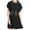 Black, variant on Fesfesfes Women Shaping Underwear Waistband Abdomen Waist Corset Adjust Girdle Body Corset Lace Up Bodysuit Shapewear