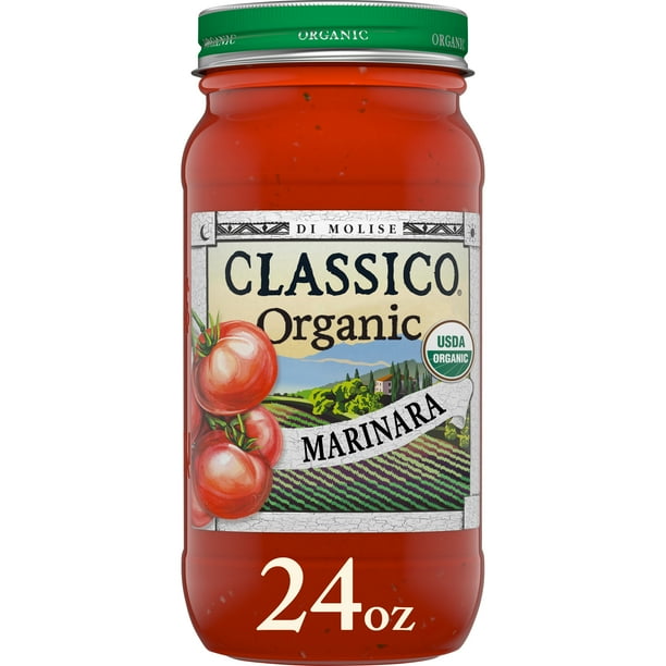 Classico Organic Marinara Pasta Sauce, 24 oz Jar