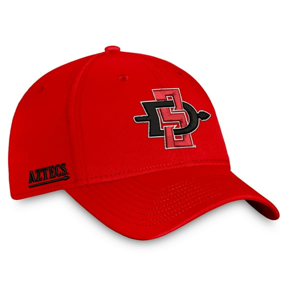 Men's Top of the World Red San Diego State Aztecs Reflex Flex Hat