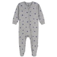 thumbnail image 3 of Gerber Baby Neutral Sleep N´ Play Footed Pajamas, 4-Pack, Sizes, Newborn - 6/9 Months, 3 of 10