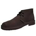 thumbnail image 2 of Roamers Bottes Désert en Véritable Suède Non Doublées pour Hommes, 2 of 3