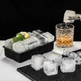 thumbnail image 3 of Silicone Extra Large Ice Cube Tray with Ice Cube Storage Container, Jumbo Ice Tray for Freezer, Ice Box Perfect for Storage Ice Cubes, 3 of 5