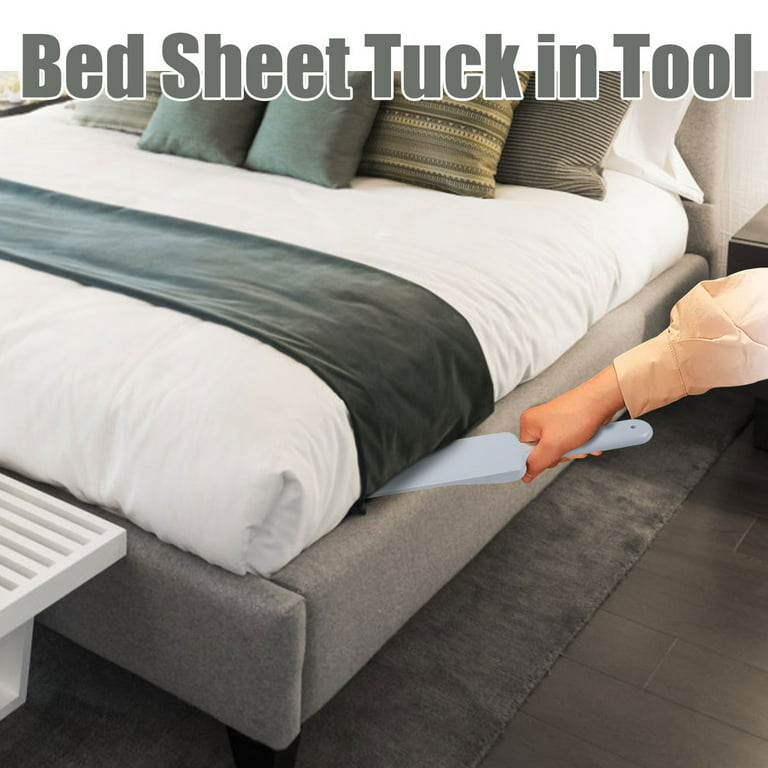 Long Bed Sheet Tucker Tool Plastic Bed Maker Keep Sheets in Place Handy Bed  Sheet Tightener for Hotel Home Bedroom
