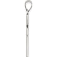 thumbnail image 2 of Sterling Silver Antiqued Solid Textured Cross Pendant (Width 19.5) (Length 36) - Jbsp, 2 of 5
