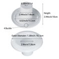 thumbnail image 4 of Asiento inteligente para dispensador de agua FRIGIIRE 18 x 12 cm blanco, 4 of 6