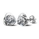 thumbnail image 1 of Pendientes elegantes de moda para niña, bonitos pendientes de plata con forma de corazón, joyería de moda, 1 of 6