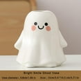 thumbnail image 4 of BinKFF Halloween Indoor Vase Decoration, White Flower Vase- Ceramic Vase for Decor, White vase for Flowers, Modern Vases for Living Room/Home Decor Accents/Entryway/Mantel/Bookshel, 4 of 8
