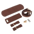 thumbnail image 4 of 1 Set DIY PU Leather Crochet Bag Bottom Pad Bag Making Coffee, 4 of 8