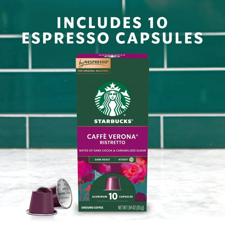 Starbucks by Nespresso Original Line, Caffè Verona, Dark