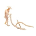 thumbnail image 2 of 1:64 Modelo de escena Figura de personas pequeñas Modelo Escenas Personaje sin pintar Muñeca de resina Agricultor, 2 of 9