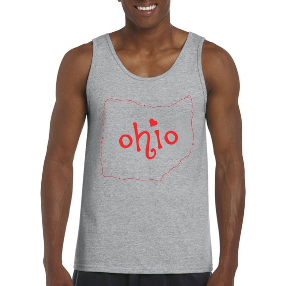 IWPF - Men's Tank Top for Men - Ohio Map