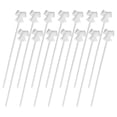 thumbnail image 4 of Miangastore White Plastic Balloon Sticks with Cups for Party Decorations and Centerpiece Displays 50 Pcs, 4 of 9