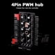 thumbnail image 5 of 1 a 10 Controlador de velocidad de extensión del divisor HUB del ventilador del enfriador PWM de 4 pines (SATA), 5 of 7