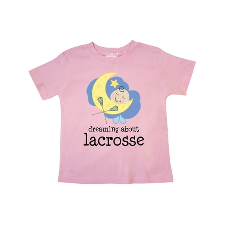 

Inktastic Lacrosse Baby Dream About Gift Toddler Boy or Toddler Girl T-Shirt