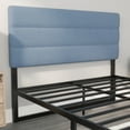 thumbnail image 4 of Flash Furniture Paxton Collection Queen Modern Fabric Upholstered Headboard, Blue, 4 of 12