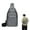 Gray GY, variant on WIZUTIZ Small Sling Bag Crossbody Chest Shoulder Water Sling Purse Strap Travel Bag For Men Women Boys With Earphone Hole for Men Womens Chest Bags Men's Chest Bags Chest Bags Womens Men's Gray