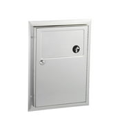 Bobrick B-354 - ClassicSeries® Partition-Mounted Sanitary Napkin Disposal