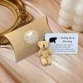thumbnail image 4 of Jiaroswwei 1 Set Pocket Bear Plush Toy Solid Color Fluffy Stuffed Cartoon Relieve Stress Decorative with Card And Box Remove Sadness Graduation Bear Doll Birthday Gift, 4 of 8
