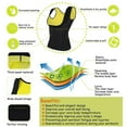thumbnail image 2 of Women's Hot Sweat Slimming Neoprene Tank Top Vest Body Shapers No Zipper, 2 of 5