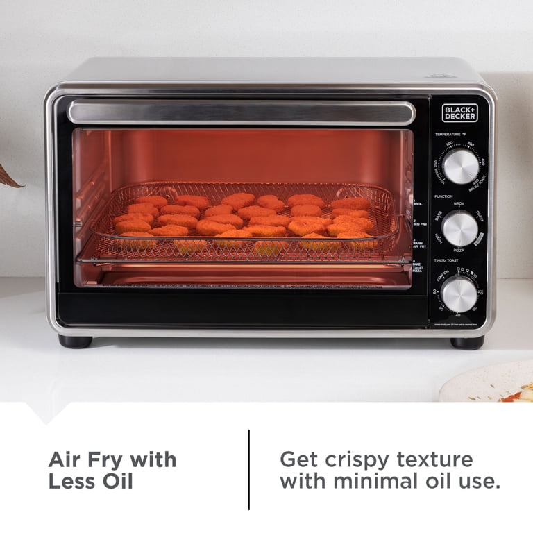 BLACK+DECKER Crisp ‘N Bake 4-Slice Air Fry Toaster Oven