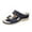 Blue, variant on LOVZFMLL Sandals for Women 2025 Summer Two Straps Slip On Open Toe Slippers Casual Outdoor Beach Vacation Comfort Walking Slides Black 8.5