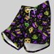 thumbnail image 3 of Ceisia Men's Relaxed Fit Mardi Gras Mask & Streamer Swim Trunks | Double-Layer Quick-Dry Beach Shorts | Elastic Waist Party Shorts Gift, 3 of 5