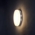 thumbnail image 3 of WAC Lighting Slice 9" LED 3000K Round Aluminum Flush Mount in Brushed Nickel, 3 of 3
