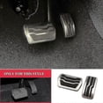 thumbnail image 1 of Stainless Steel Car Pedal Pads Pedals Cover For Ford Focus 2 3 4 Mk2 Mk3 Mk4 Rs St 2005-kuga Escape 2009-2021, 1 of 4