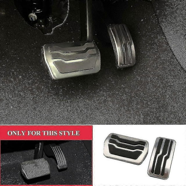 Stainless Steel Car Pedal Pads Pedals Cover For Ford Focus 2 3 4 Mk2 Mk3 Mk4 Rs St 2005-kuga Escape 2009-2021