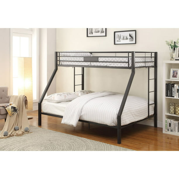Acme Furniture Limbra Twin Xl Over, Diy Twin Over Queen Bunk Bed