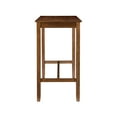 thumbnail image 3 of Linon Claridge Table de Pub Hauteur Bar en Bois de 42 Pouces, Fini Brun Rustique, 3 of 8
