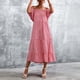 thumbnail image 5 of Moda mujer vestidos verano casual manga corta vacaciones playa bolsillos vestido largo Fridja  nalpqowj28556, 5 of 6
