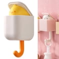 thumbnail image 4 of Perchero con gancho adhesivo para bolsos, perchero decorativo para llaves, gancho de pared, gancho para llaves Un blanco, 4 of 9