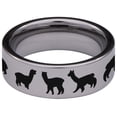 thumbnail image 4 of Alpaca Tungsten Carbide Ring, 4 of 9