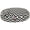 Black, variant on MajesticPet 30 in. Zig Zag Round Pet Bed - Grey - Small