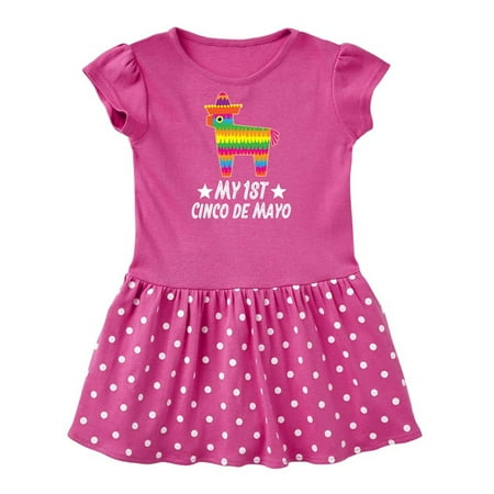 

Inktastic 1st Cinco De Mayo Pinata Gift Baby Girl Dress