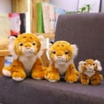 thumbnail image 4 of TopOne Simulation Mini Tiger Plush Toys Cute Stuffed Animal Doll Children Kids Creative Gift Home Decor, 4 of 5