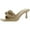Dark Almond Chain, variant on INC Womens Jemya Faux Leather Slip On Mules
