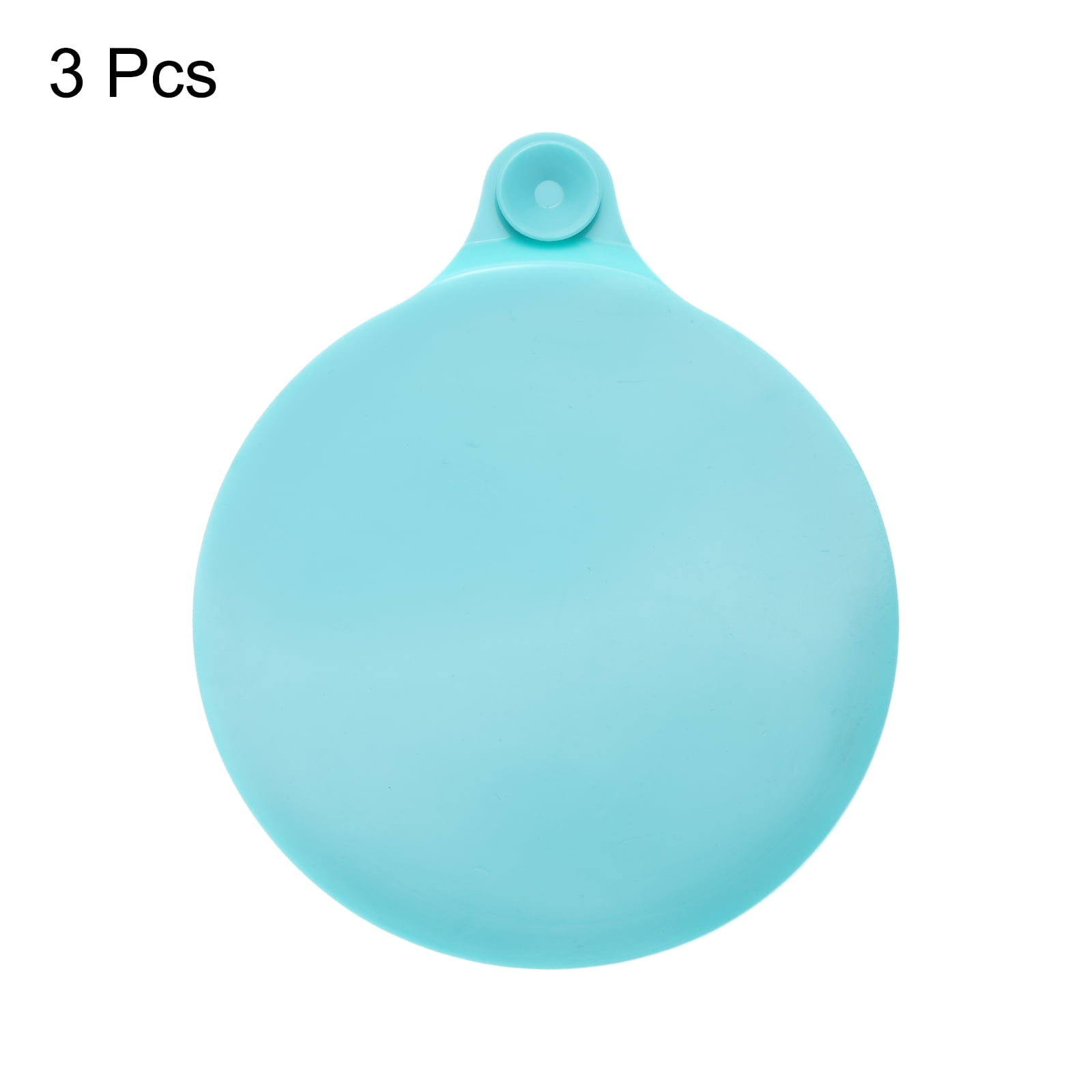Unique Bargains Silicone Tub Stopper Kitchen Bathtub Drain Cover Plug 5.9" Green 3Pcs