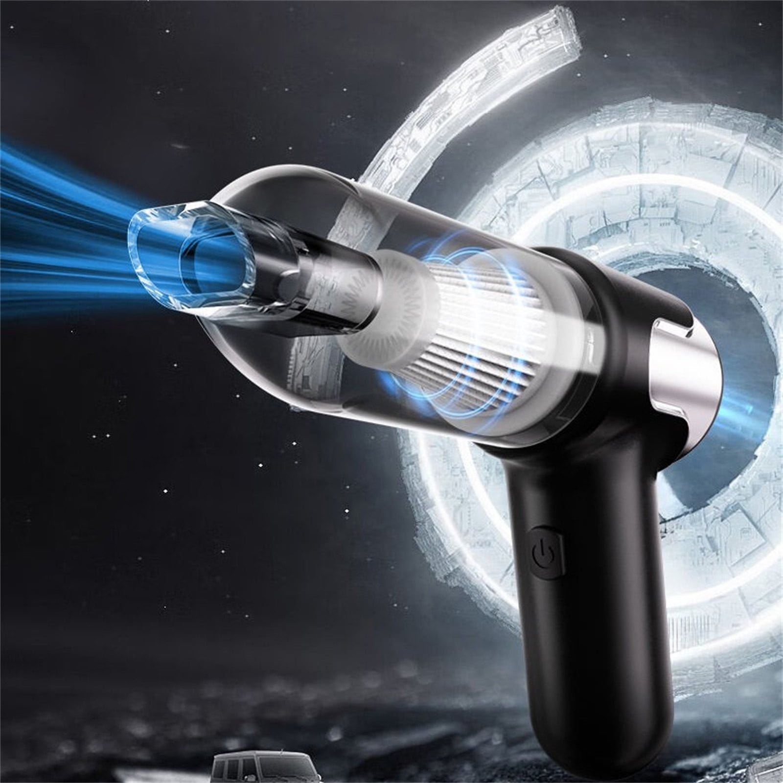 Matoen Car Vacuum Cleaner, Portable High Power Cordless Vacuum Cleaner Rechargeable Handheld Vacuum Cleaner for Vehicle Homeand Office