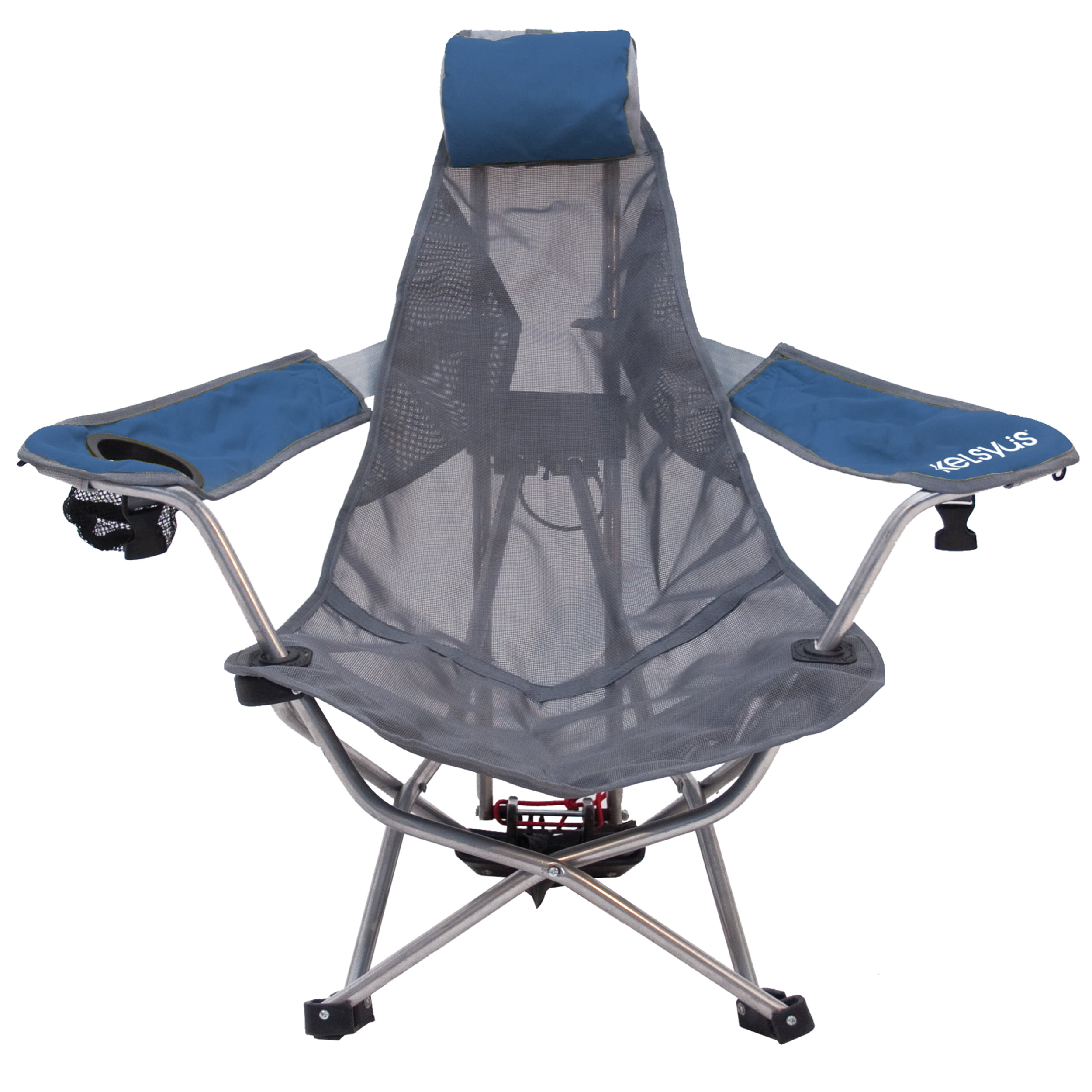 Kelsyus 80188 Original Canopy Chair Navy/Gray for sale online 