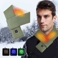 thumbnail image 3 of asddcavvf Heating Scarf Three Gear Regulation USB Heater Heating Neck Brace Heated Scarf With Neck Heating Pad Heated Neck Wrap Weight Training, 3 of 6