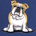 thumbnail image 2 of CafePress - Cute English Bulldog Maternity Dark T Shirt - Maternity Dark T-Shirt, 2 of 3