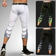 thumbnail image 2 of Mens Compression Pants Quick Dry Fit Sportswear Running Tights Men Legging Fitness Training Jogging Pants Sport Gym Leggings, 2 of 9