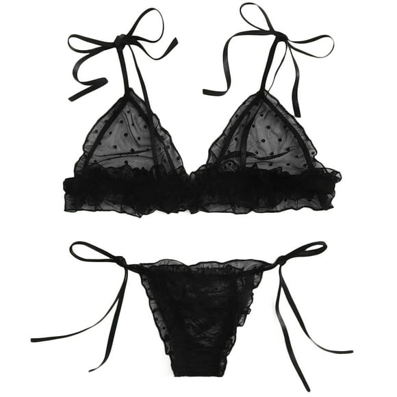 Ketyyh-chn99 Bra and Panty Set Seamless Push Up Bras Underwear Womens Super Soft Comfort Straps Wireless Lightly Lined Comfort Bra Black,S