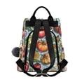 thumbnail image 2 of FORMRS Women's Travel Backpack Purse Anti-Theft Hidden Pockets Casual Shoulder Bag, Floral Tomatoes, 2 of 7