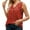 Red, variant on Aoochasliy Womens Blouses Short Sleeve T-shirt Tunic Shirts Loose Casual Sleeveless V-Neck Solid Casual